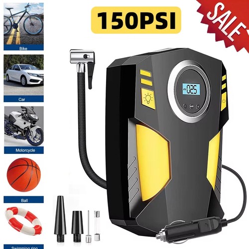 Tire inflator car air - inflator, pump