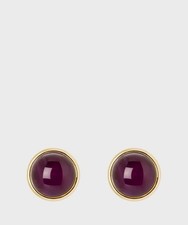 Sodini Ester orecchini cabochon in cornice, viola 832219V