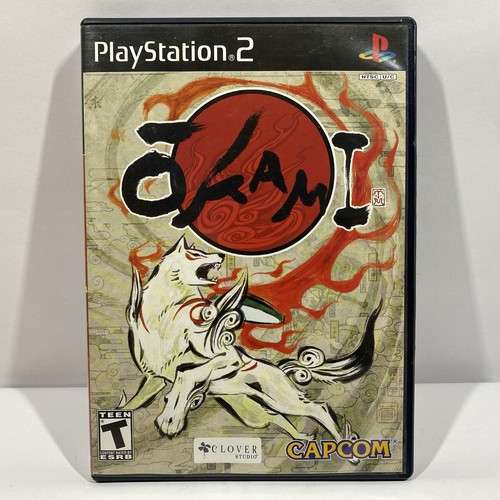 Okami ps2 black label - cib, con
