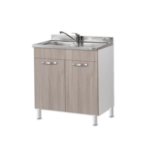 Mobile cucina con lavello inox - mobile,
