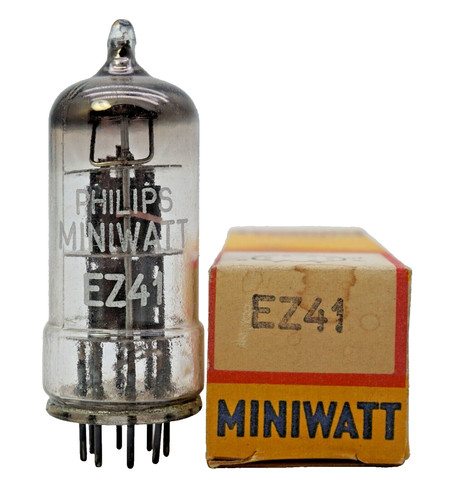 Philips miniwatt ez41 tubo - philips,