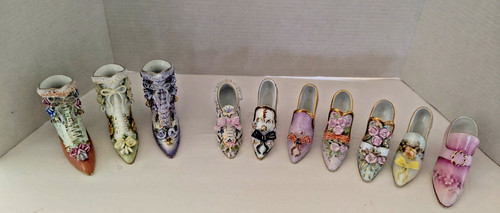 Scarpe vintage porcellana - vintage,