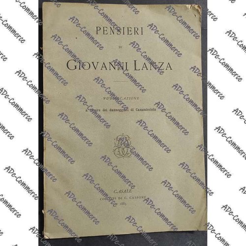 Pensieri giovanni lanza - pensieri, di
