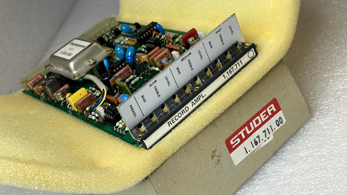 Studer b67 record amplifier - studer,
