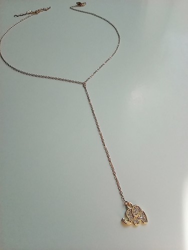 Collana acciaio fatta mano - collana, a