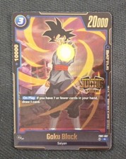 DBS Card Game - Goku Black (FB01-037) [Fusion World] - Judge Promo ENG NM