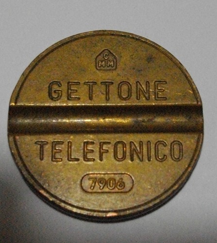 Gettone telefonico sip 7906 - sip,