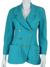 Giacca CHANEL 1992 vintage blu