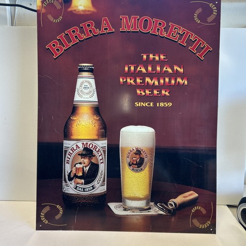 Insegna birra moretti - insegna,