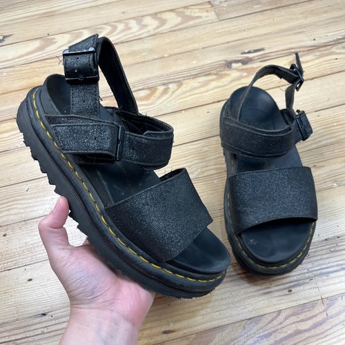 Sandali martens voss neri - dr,