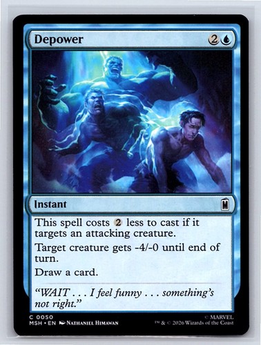 Depower common marvel - common, super