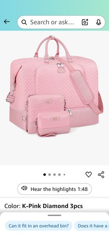 Set borsa viaggio con - borsa,