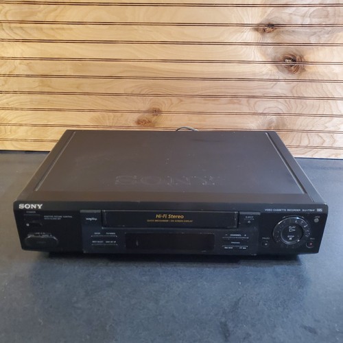 Vintage sony vhs vcr - vhs,
