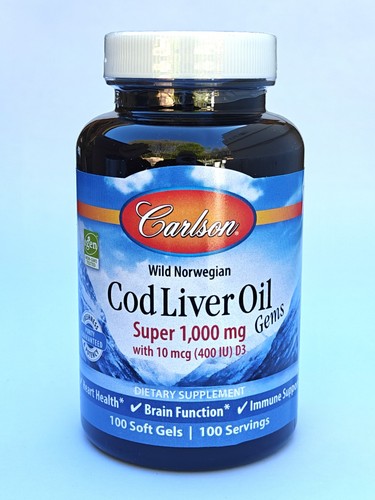 Carlson labs cod liver - labs, oil