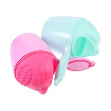  2 Pcs Accessori Bagnetto Neonato Baby Shampoo Cup Sciacquare La Tazza