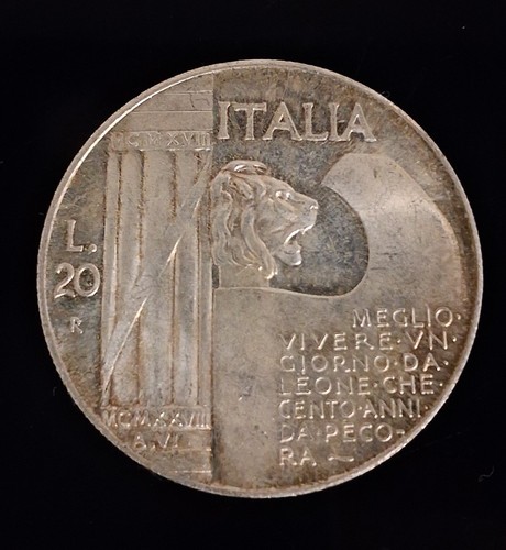 Moneta commemorativa regno - moneta,