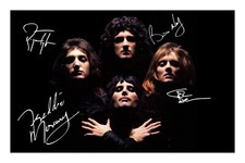 Queen Signed A4 Photo Print