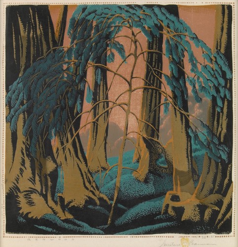 Gustave baumann sequoia - baumann,