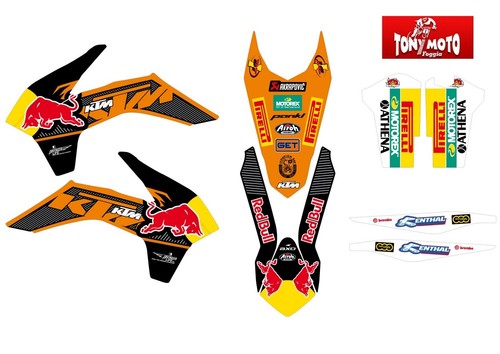 Kit adesivi grafiche moto ktm - kit,