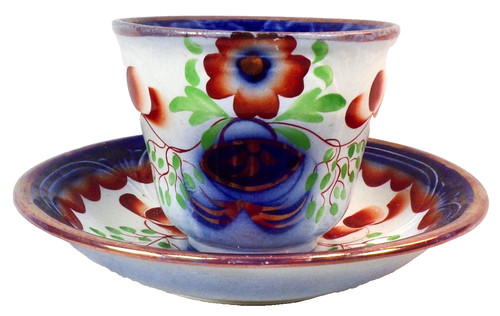 Gaudy welsh seeing eye - eye, cup