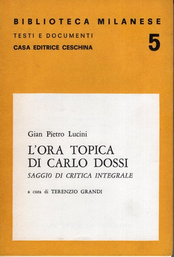 Ora topica carlo - dossi,