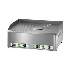 Fry top liscio rigato