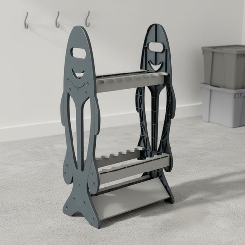 Porta canne forma - porta-canne, pesce