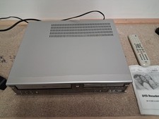 Daewoo DF8150P Lettore e Registratore VHS/DVD, con Istruzioni e Romote Control 