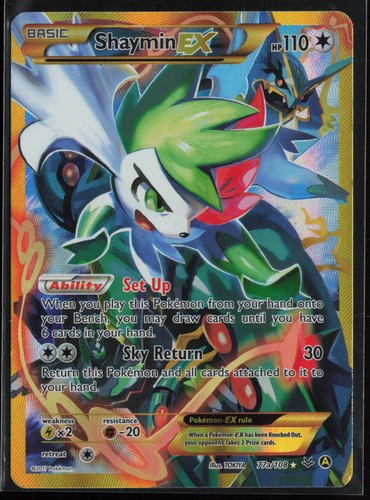 Shaymin 77a 108 alternate - ex,