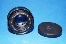 Zenit Helios MC 44M-6,  58 mm f 2, m42 mount, tappi