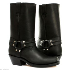 Stivali in pelle Grinders