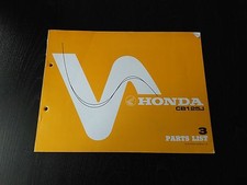 Honda CB 125 J CB125 CB125J 1977 catalogo ricambi parts list lista ricambi