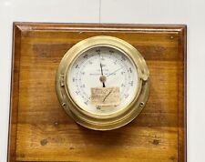 Autentico barometro marino Barigo recuperato tipo n. 1500 – Strumento nautico