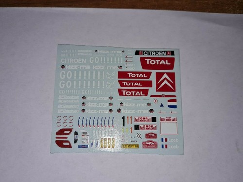 Decal racing43 citroen - 1:43,