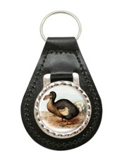 Dodo Leather Key Fob