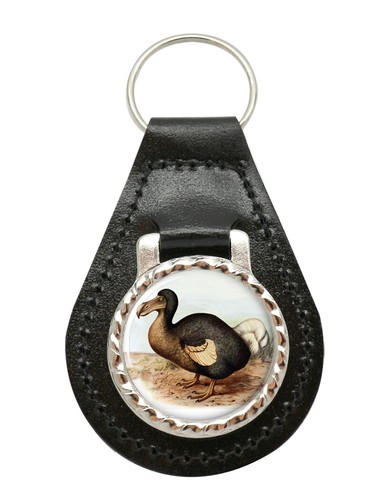 Dodo leather key - key, fob