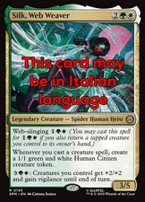 MTG SILK, WEB WEAVER EXC - SILK, TESSITRICE DI RAGNATELE 145 - SPM - MAGIC