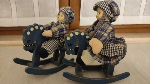 Bambole vintage cavallo a - bambole,