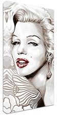 Quadro Moderno Arredamento Marilyn Disegno Arte Arredo Casa Stampa su Tela
