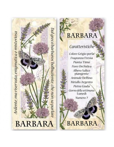 Segnalibro barbara aa vv - 3d,