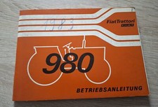 Fiat Trattore 980 + 980 DT Manuale Uso e Manutenzione