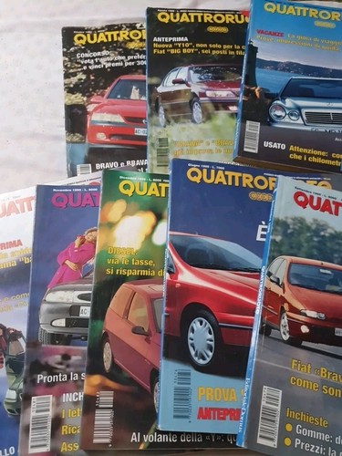 Rivista quattroruote anno 1995