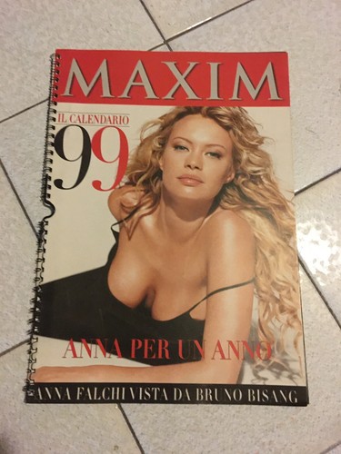 Calendario maxim 1999 anna - calendario,