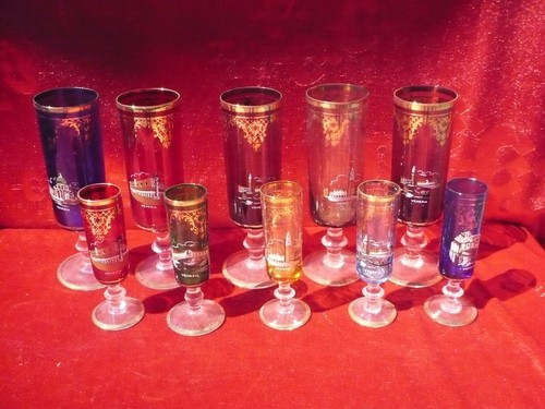 Eleganti antichi bicchieri - 10,
