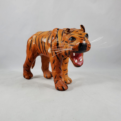 Figura tigre avvolta pelle - tigre, in