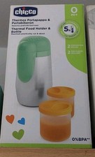 Termos Porta pappa Chicco Con Tappo Multi Funzione E 2 Contenitori