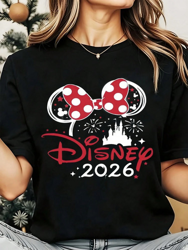Shirt disney happy rosso - disney,