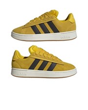  Scarpe Sneakers UOMO Adidas Grand Court Alpha 00s UOMO Giallo Grigio 