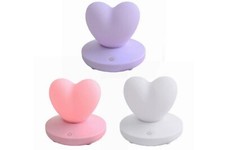 Lampada Led Touch Tavolo Cuore