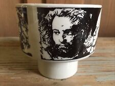 PIETRO ANNIGONI Tazza  ROSSO ANTICO Porcellana D’arte Eva Sud 1970